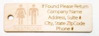 Custom Restroom Tag Unisex